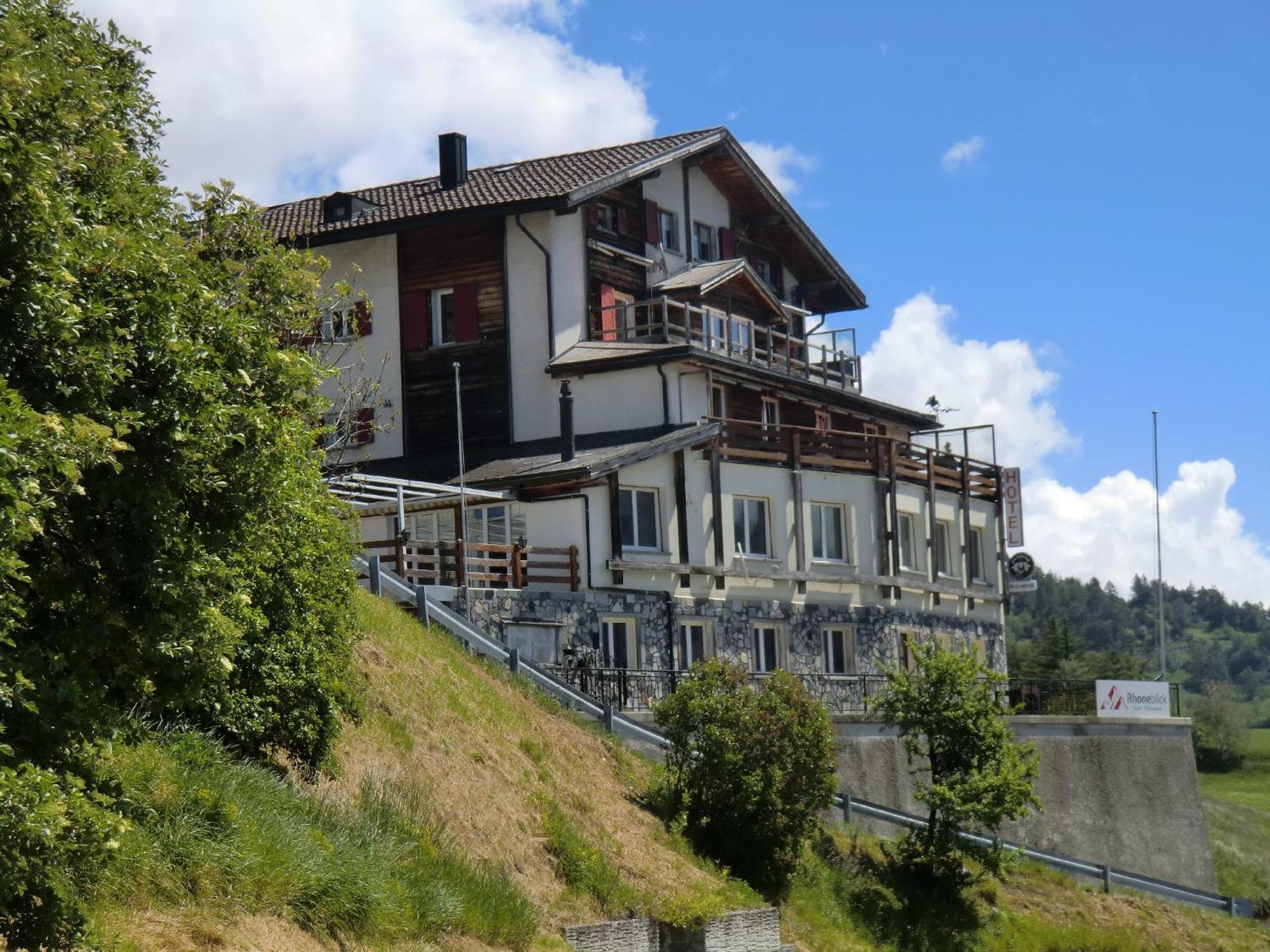 Hotel Rhoneblick Guttet-Feschel Zewnętrze zdjęcie